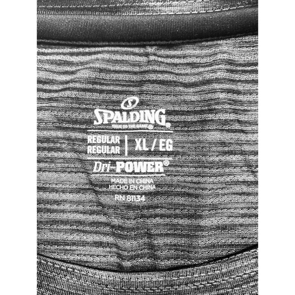 Spalding Men’s Dri-Power Shirt-Size XL/Reg - Picture 4 of 5